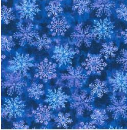 131146 $17.697/yd  (Only 1 pc 3yds and 1 pc 1 1/2yds left) Christmas Snowflakes Glitter