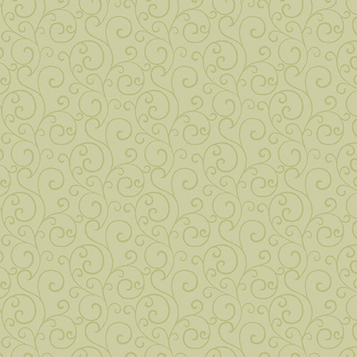 1672-04 $18.45/yd     Scroll Pale Basil