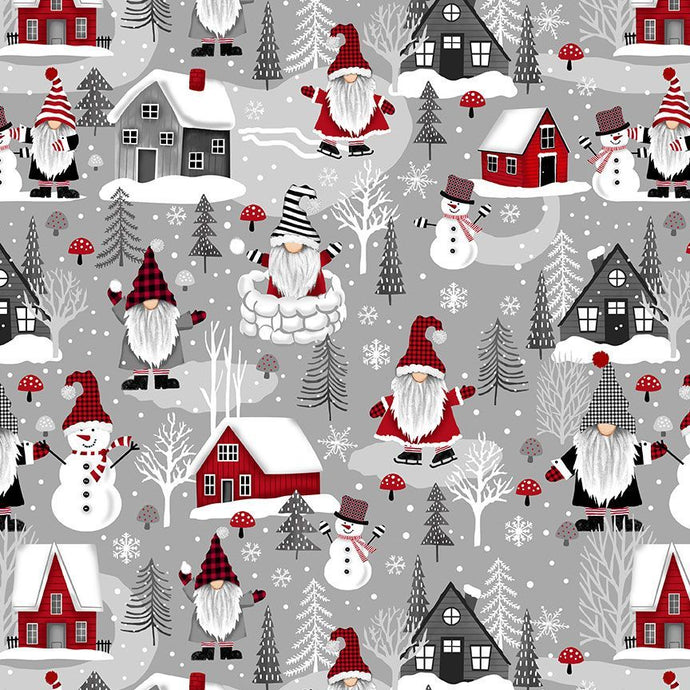 CD2115 $20.50/YD (Only 3/4 yds left) CHRISTMAS GNOMES