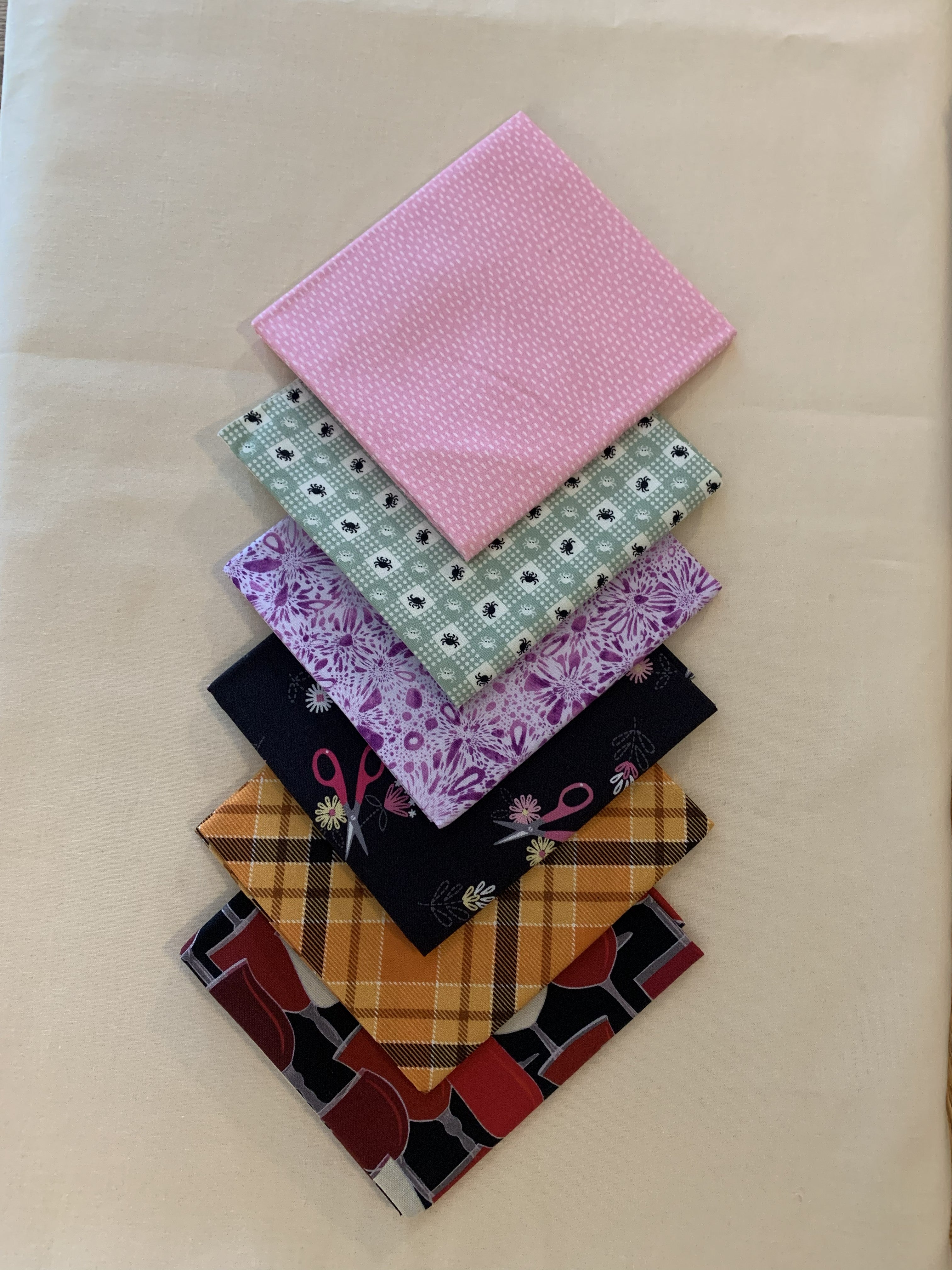 FQ-45 $33.85 for 6 Fat Quarters (19 1/2" X 22") (50cm X 56cm)