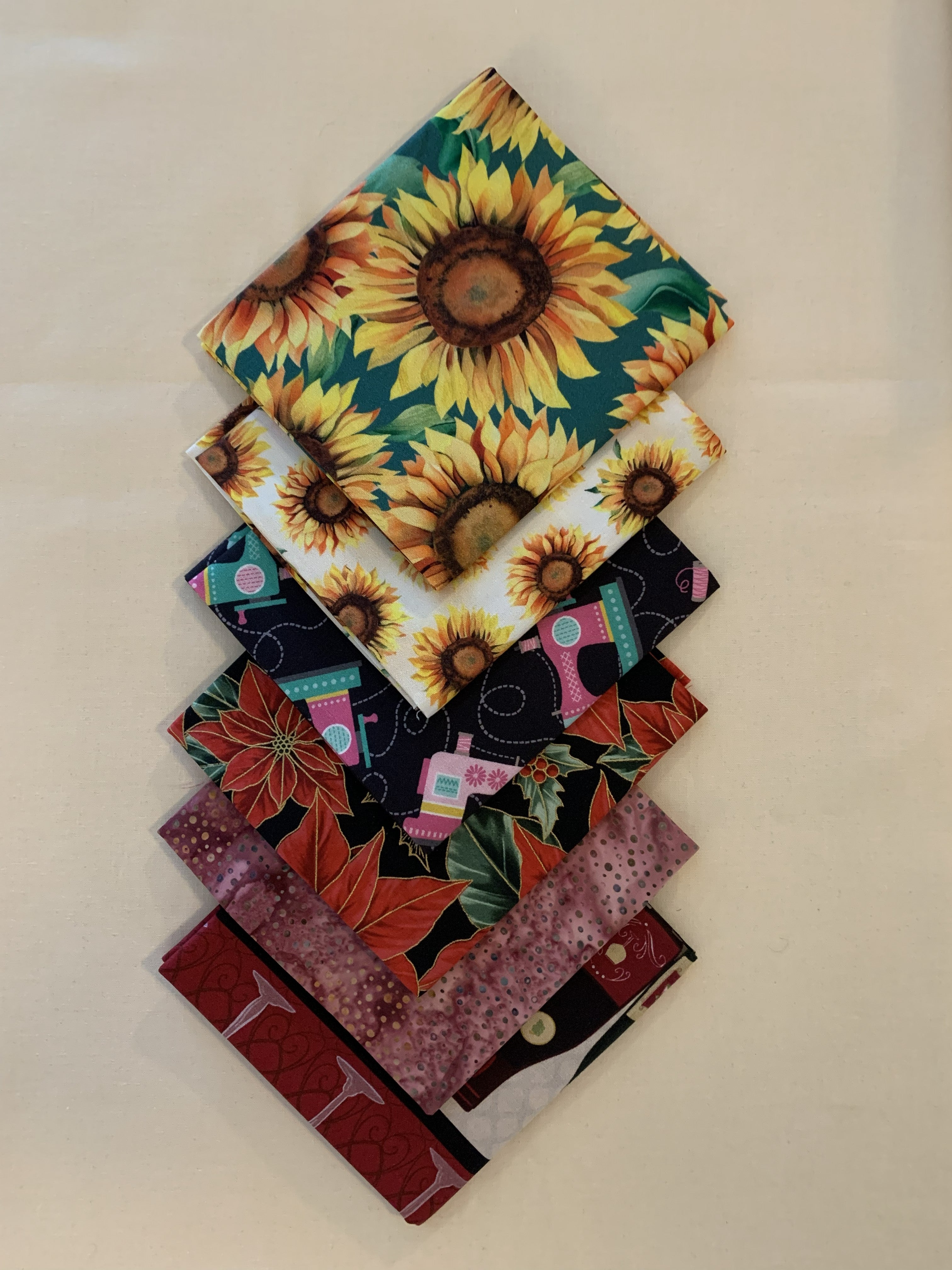 FQ-64 $33.85 for 6 Fat Quarters (19 1/2" X 22") (50cm X 56cm)