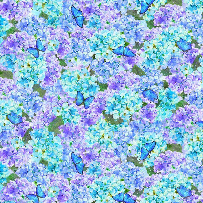 CD2134-BLU $20.25/YD So very beautiful with butterflies as well, blues and aquas
