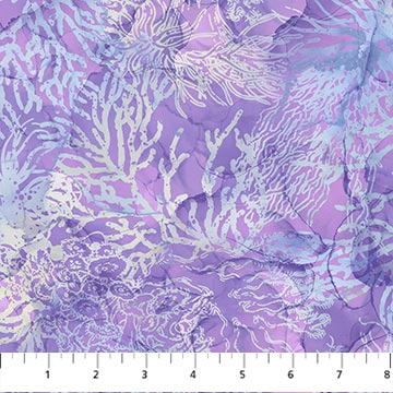 24984-82 $16.50/yd Whale Song purple tones