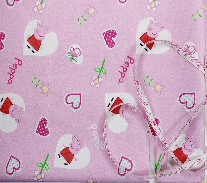 28731 $19.99/yd (Only 2 1/4 yards left) Peppa Pig 58