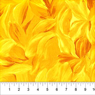 40018-53 17.30/yd (Only 3 1/2yds left) Leaves in beautiful yellow tones