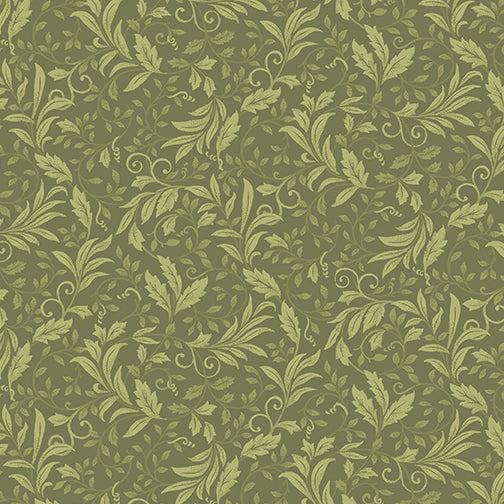 16124-46  $18.45/yd Autumn Elegance - Basil