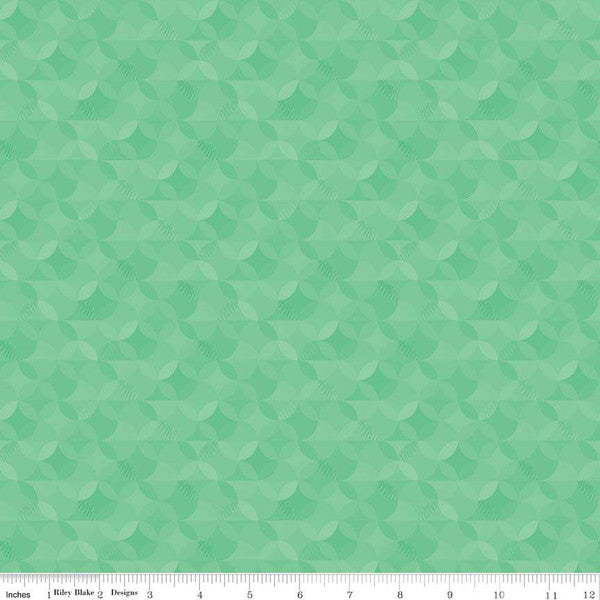 480-MNMD $16.95/yd Crayola Kaleidoscope-Mountain Meadow Green