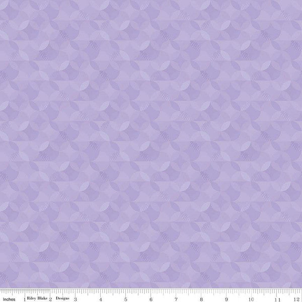 480-WIS $16.95/yd Crayola Kaleidoscope-Wisteria Purple