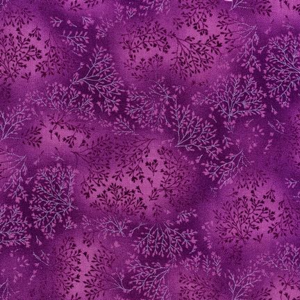 5573-221 $18.60/yd  Fusions Aubergine Purple